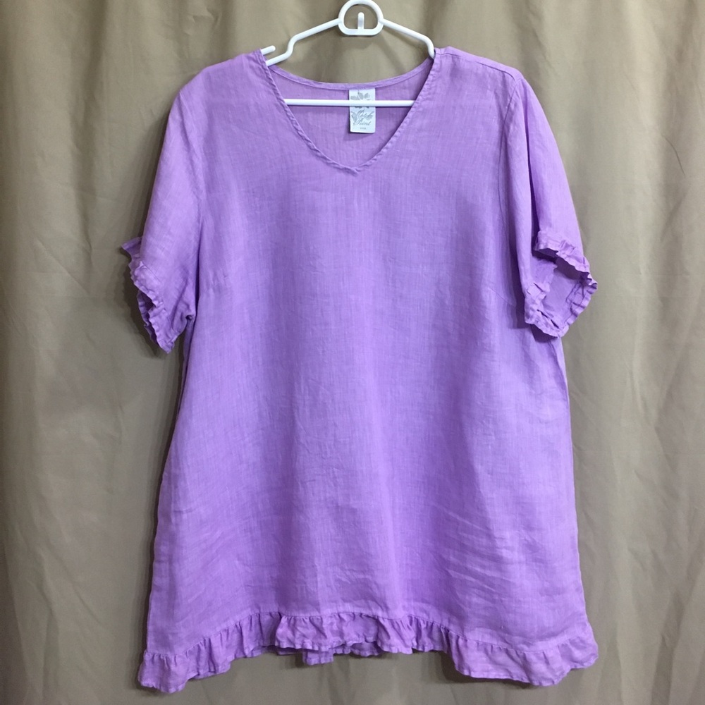Match Point linen shirt